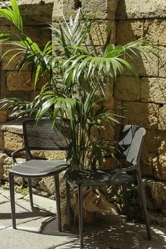 Two Empty Chairs Stock Photos