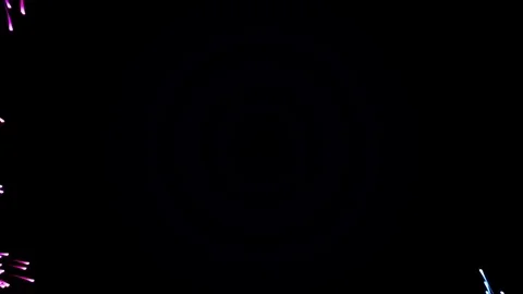 Two energy flow uniting on center Stock Footage 82383567