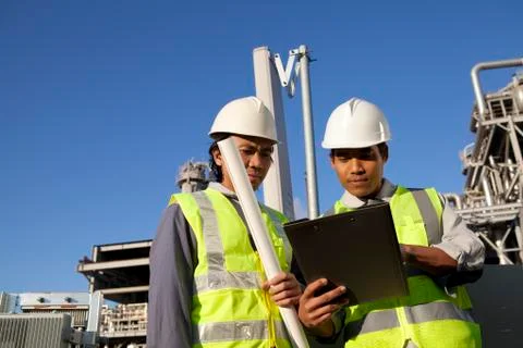 Two engineer Stock Photos