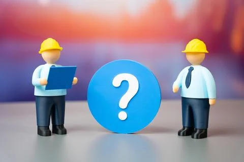 Two engineers are working on a solution. Engineering solutions. Technical c.. Stock Photos