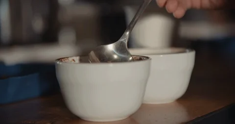 Two Espresso Cups 스톡 동영상 105358383