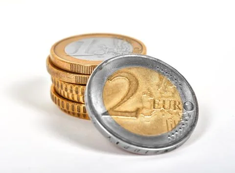Two euro Foto stock