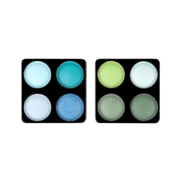 Two eyeshadow palettes Stock Photos