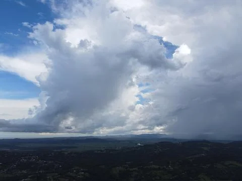 Two Face Clouds Stock Photos