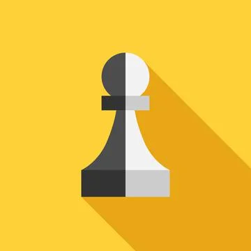 Two-faced traitor pawn Stock Illustration