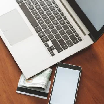 Two factor authentication identity verification Stock Photos