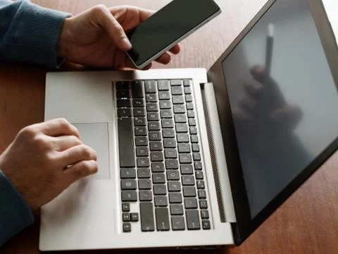 Two factor authentication identity verification Stock Photos