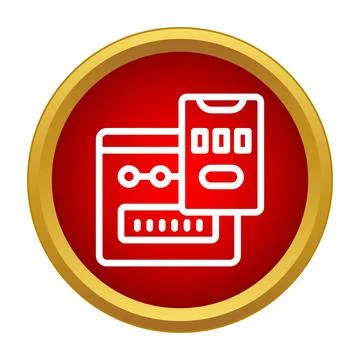 Two factor authentication system validating login Stock Illustration