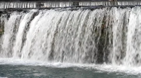 Two Falls 2 Stock Footage 1105861