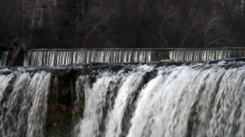 Two Falls 3 Stock Footage 1105878