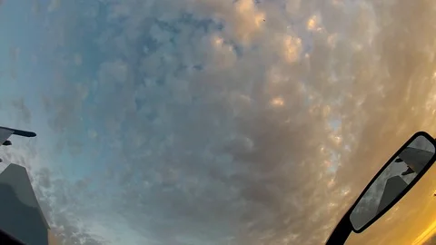 Two fighters in a pair of left Stock Footage 100373280