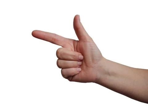 Two fingers Stock Photos