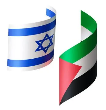 Two flags are cut out and displayed on a clear background. The flags repres.. 写真素材
