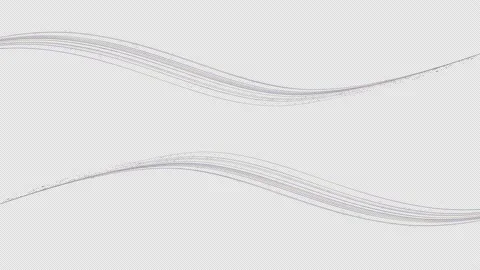 Two Fly Colored Lines Background Alpha Channel Stock Footage 186075799