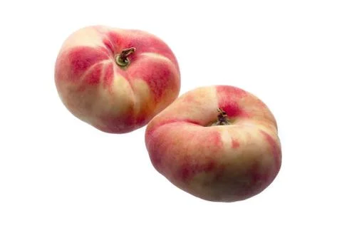 Two fresh peaches Stock-Fotos