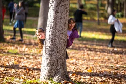 Two friends having fun Stock Photos