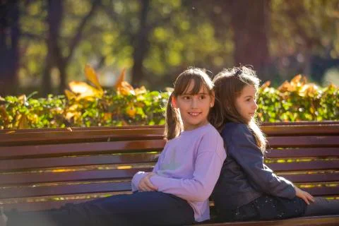 Two friends having fun Stock Photos