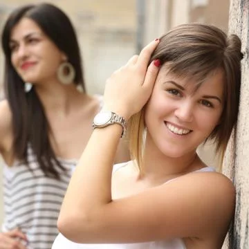 Two friends Stock Photos