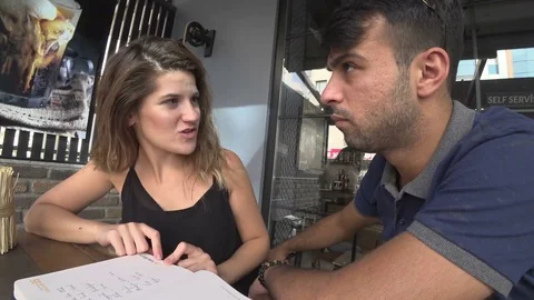 Two Friends Studing Stock Footage 82406261