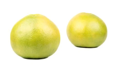 Two fruit Oroblanco Stock Photos