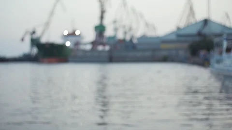 Two funny young friends dancing on the embankment in the evening, Slow motion Video stock 113066027