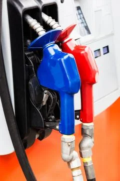 Two gas hoses Foto stock