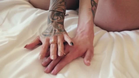 Two girls on the bed Stock Footage 132960909