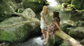 two girls having a conversation and they confide their secrets HD Footage