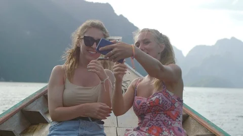 Two Girls Talking Stock Footage 104626919