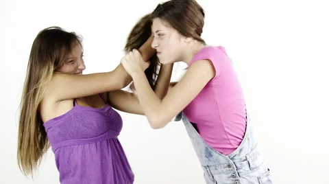 teenager fighting