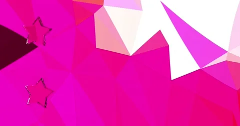 Two Glass Star pink Stock Footage 131378558