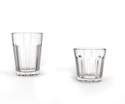 Two Glasses Stock Illustration