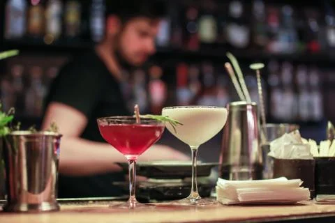  two glasses Stock Photos