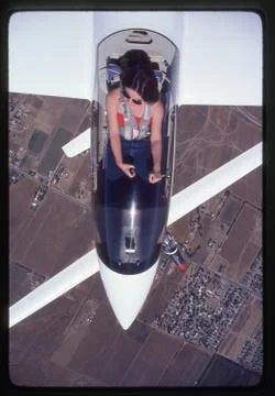 Two gliders Stock Photos