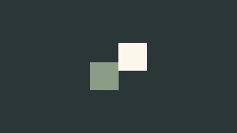 Two green and white squares pixel loader animation blinking sequentially on.. Stock Footage 340919496