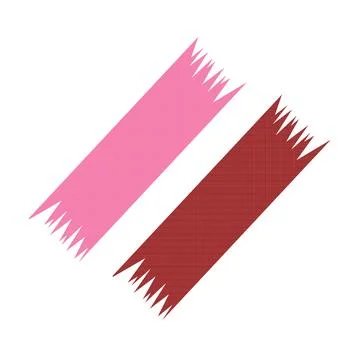 Two Grid Washi Tape Icon Stock Illustration