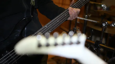 Two guitarists Stock Footage 47792903