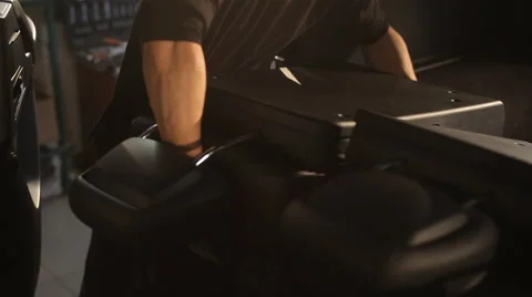 Two guys pulled out of the car seat Stock Footage 56024054