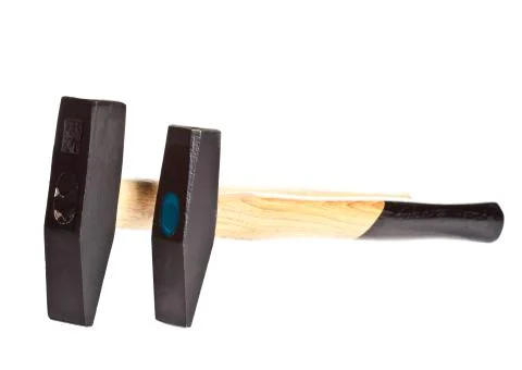 Two hammers Stock Photos