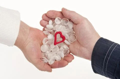 Two hands 2 Stock Photos