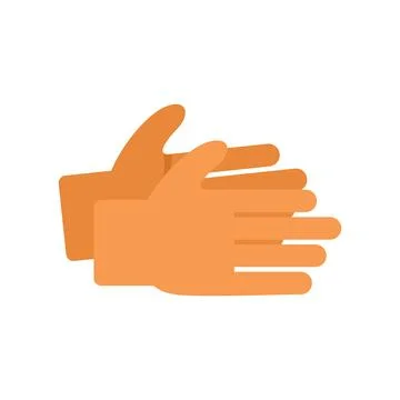 Two hands clapping showing approval and support Stock Illustration