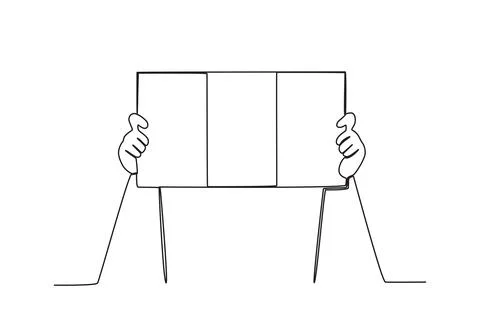 Two hands held high the Peruvian flag Stock Illustration