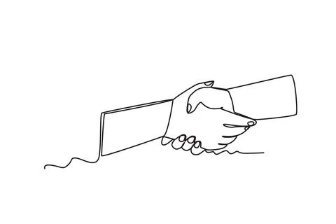 Two hands help humanity Stock Illustration