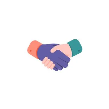Two Hands holding object. Finger pointing up and down. Handshake. Single main イラスト素材