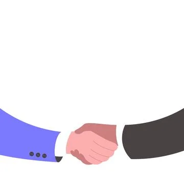 Two Hands holding object. Finger pointing up and down. Handshake. Single main Stock Illustration