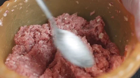 Two hands making meat dumplings 스톡 동영상 74342995