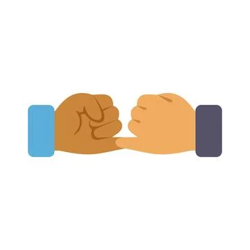 Two hands making a pinky promise gesture 스톡 일러스트