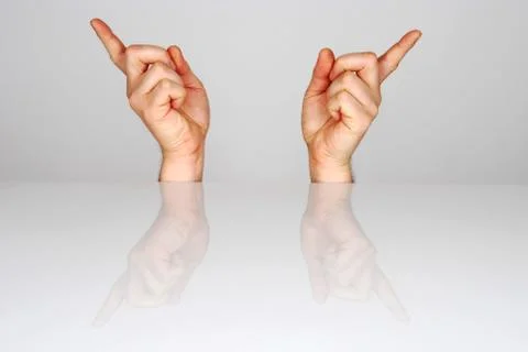 Two hands Stock Photos