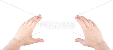 Two hands Stock Photos