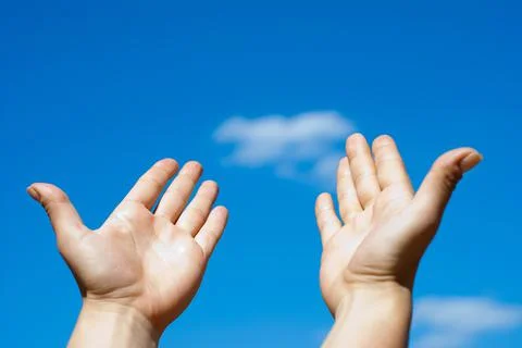 Two hands Stock Photos